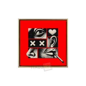 Pop Collage Rouge