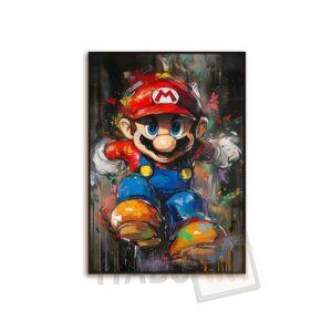 Poster Super Mario – Style Graffiti