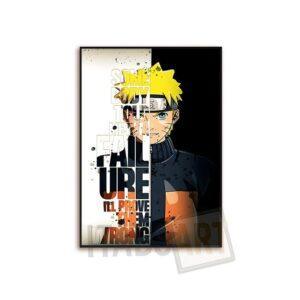 Tableau Naruto – Motivation & Détermination