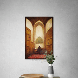 Prière au mihrab