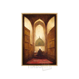 Prière au mihrab