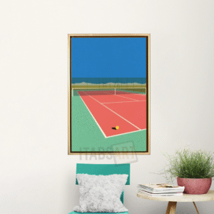 Court en bord de mer