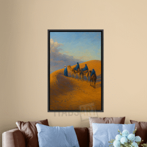 Caravane dans les Dunes