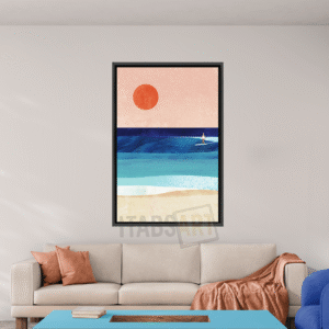 Coucher de Soleil Surfeur