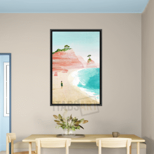Balade sur la Plage Rose