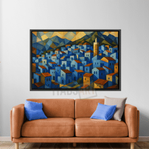 Chefchaouen Cubiste